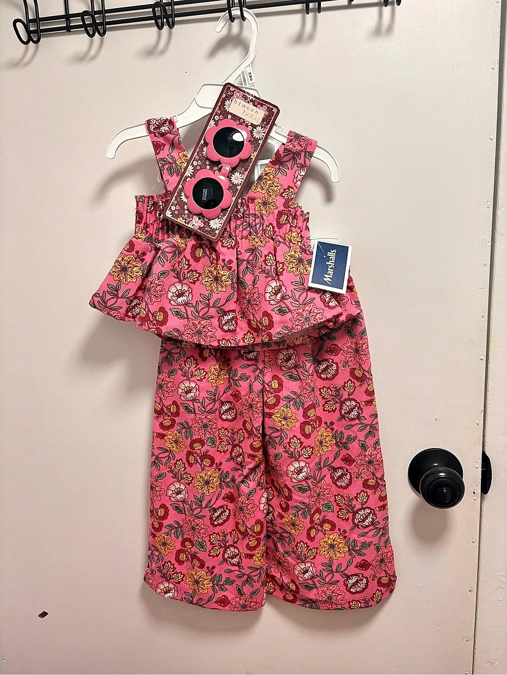 Kids Pink Floral 3 Piece Set NWT